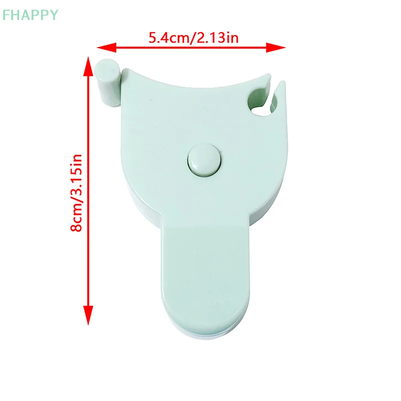 With Handle Self Tightening Body Measuring Tape Ruler Tailor Dressmaking Measure Ruler Meter Film For Waist Chest Legs