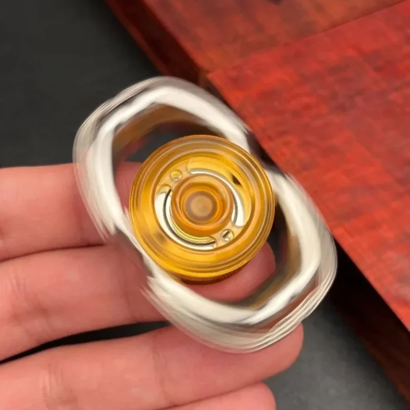 Hand Fidget Spinner EDC Metal Stress Relief Pocket Toy Persistent Rotating Spinning Top Tip Adults Anti Anxiety Antistress Thing