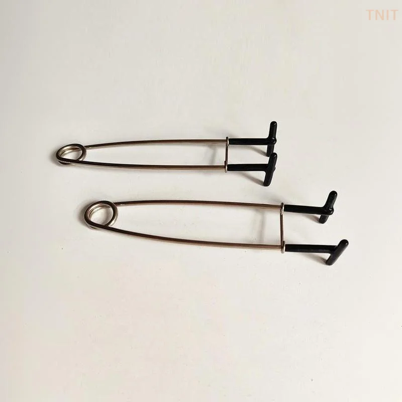 1Pc 17cm Fish Mouth Opener Jaw Spreader Stainless Steel Fish Brace Mouth Gag Hook Remove For Toothy Fish Pike Fishing Accessory