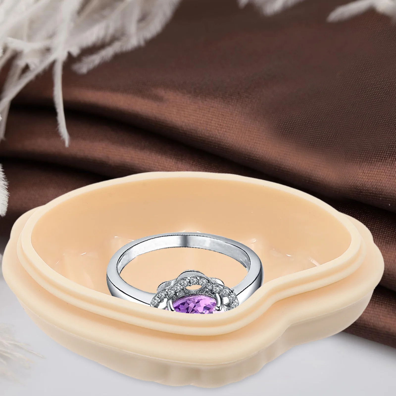 

Shell Shaped Jewelry Box Seashell Candy Case Small Trinket Storage Box Jewelry Holder Earring Ring Storage Wedding Party Favor