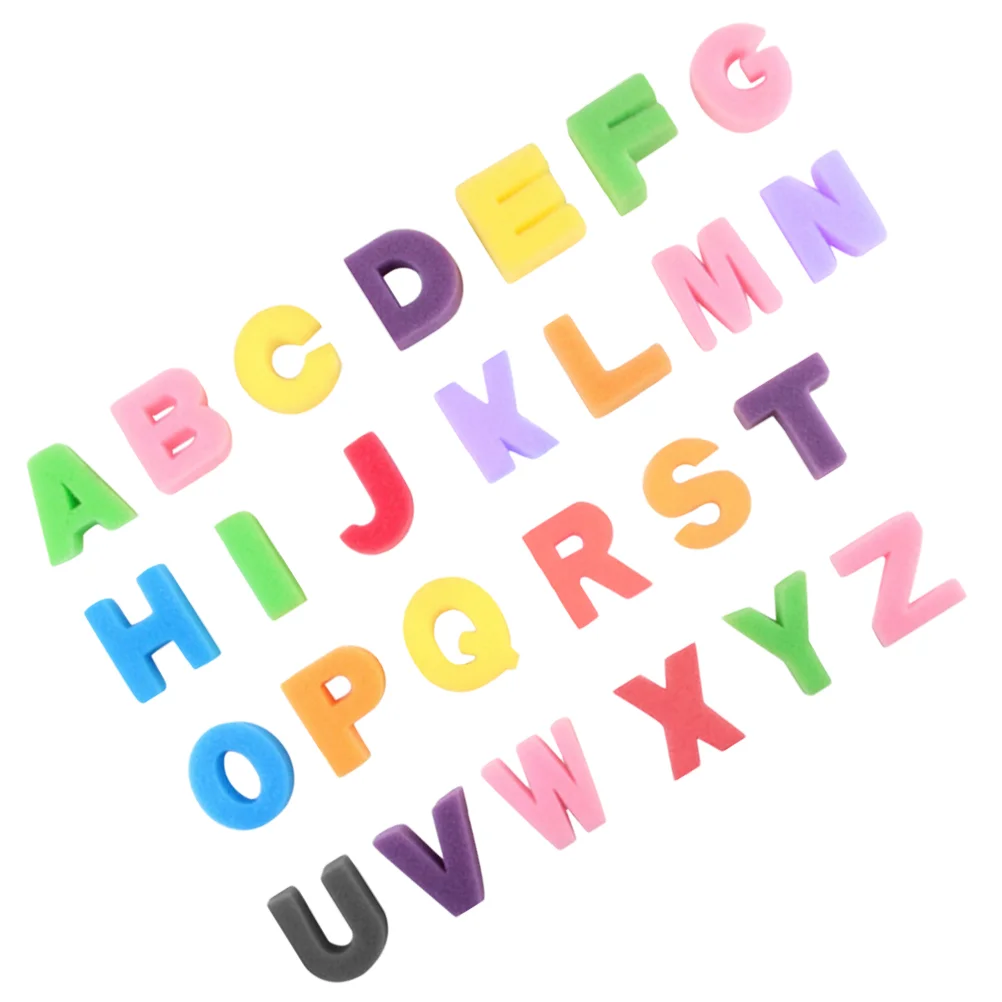 

26 Pcs Alphabet Sponge Stamp Letter Sponges Paint for Painting Kids Stamps Supplies DIY