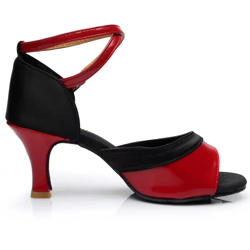 Damskie buty do tańca Tango/Ballroom/Latin/Salsa na obcasie 7 cm Klasyczna moda Profesjonalne buty do tańca dla dziewczynek