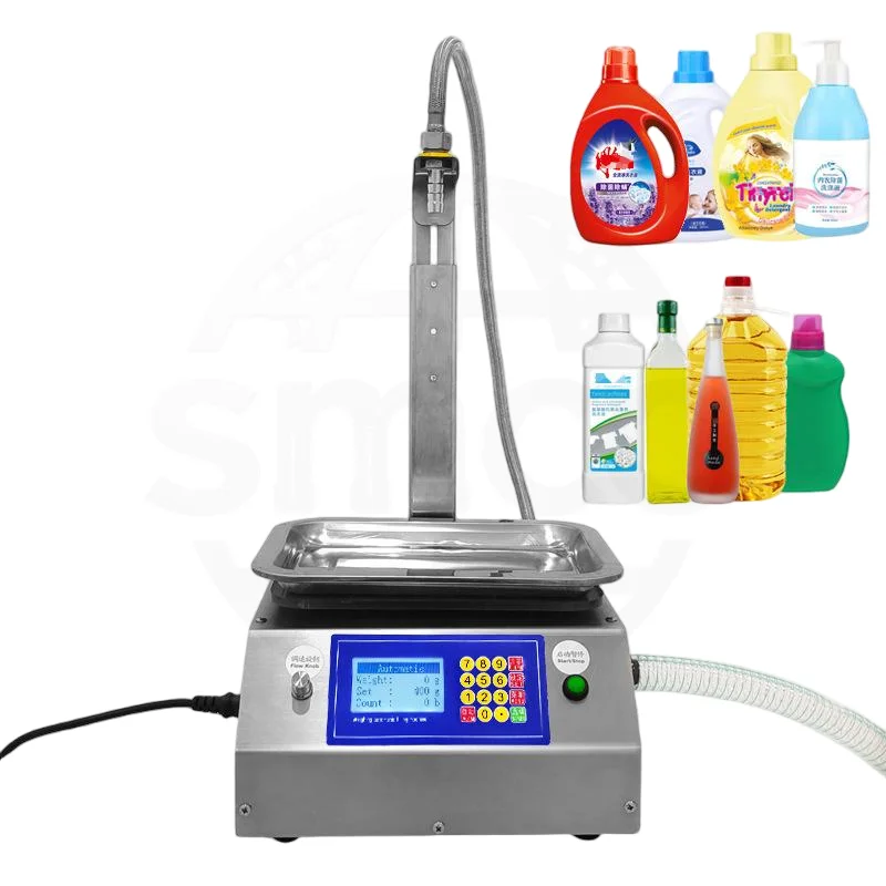 Liquid Filling Machine for Laundry Detergent and Edible Oil | Automatic Weighing Quantitative Dispenser