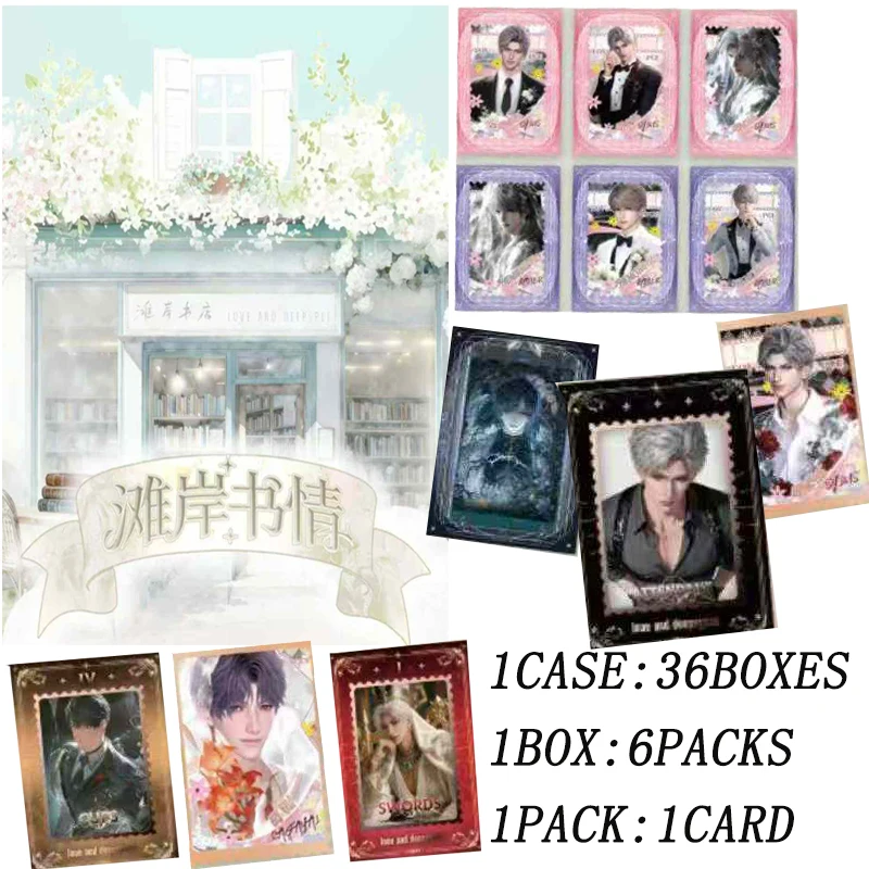 

216 шт./Love And Deepspace официальные аниме художественные карты коллекция для девочек игра редкие UR SR SP подарки персонажей