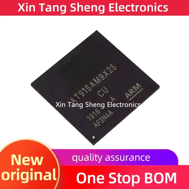 

New original AT91SAM9X25 AT91SAM9X25-CU BGA microprocessor controller quality assurance