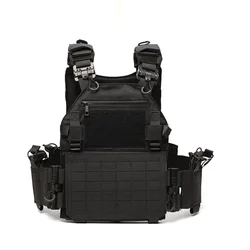 Tactical Hunting Vest Plate Carrier MOLLE Quick Release Fast Adjust Cummerbund CS Agilite Combat Gear Outdoor Tactical Vest