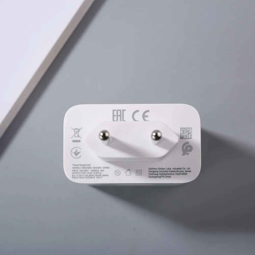 80 واط الاتحاد الأوروبي الولايات المتحدة Supervooc التوصيل ل ممن لهم رينو 9 10 13 14 برو + K12x K10 K9x البحث X7 X8 X9 برو VOOC محول الشحن السريع 1 متر USB C كابل #4