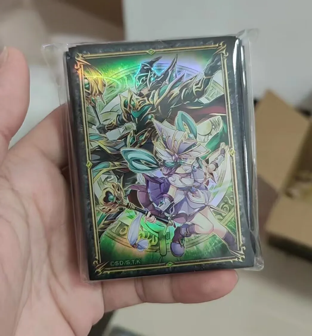 70Pcs Yugioh KONAMI Duel Monsters Magicians of Bonds and Unity Official Collection Sealed Card Protector Duelist Sleeves