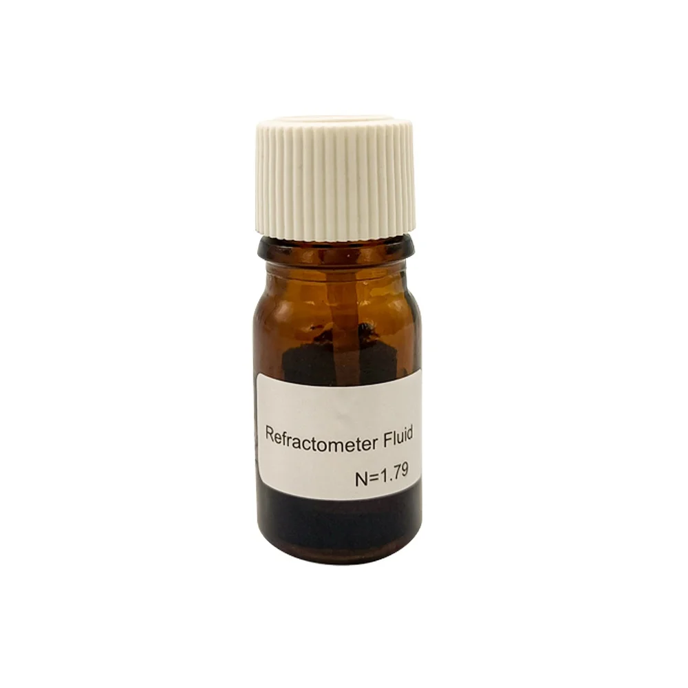 

Gem Refractometer With 1.79 Refractive Index For Fluid Oil Testing 2ml Per Vial Jewelry Tool