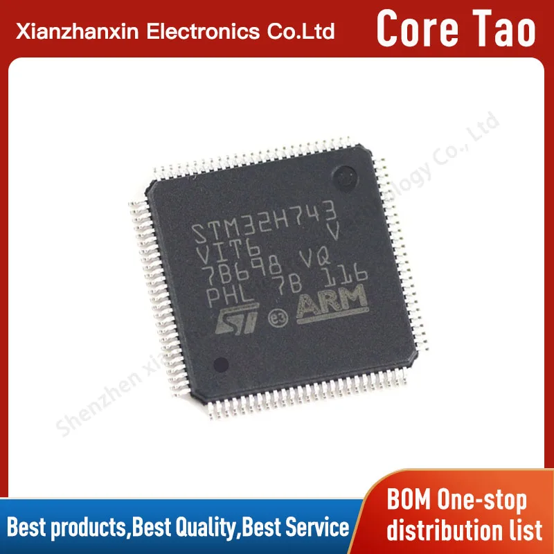 

1PCS/LOT STM32H743VIT6 STM32H743 VIT6 QFP100 New and original