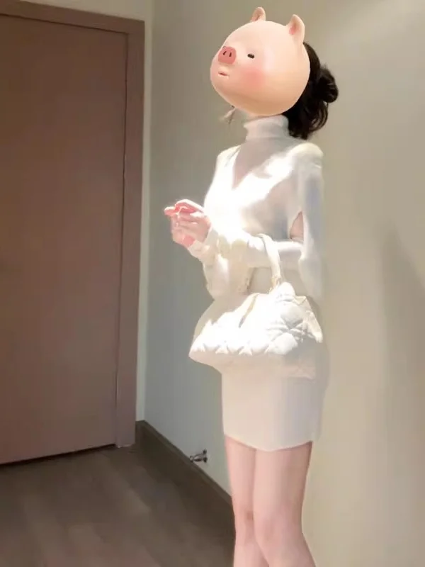 

Pure Desire Сексуальная ор Юбка Bodycon с высокой талией Трикотажное платье для молодых женщин Осень Зима Faion Busin Casual Par