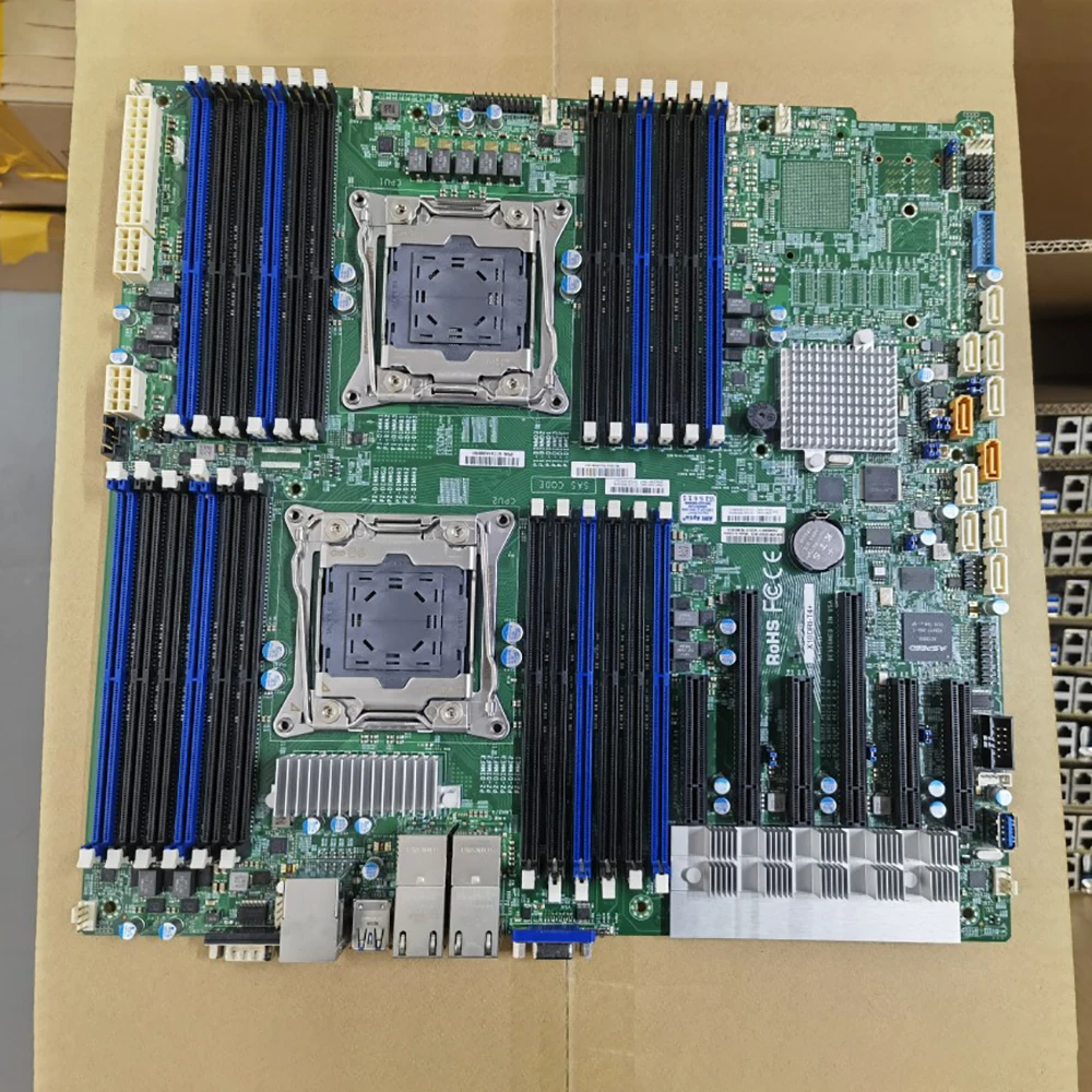 X10DRI-T4+ E5-2600 v4/v3 Family LGA2011 DDR4 100% Tested Fast Ship Perfect Work