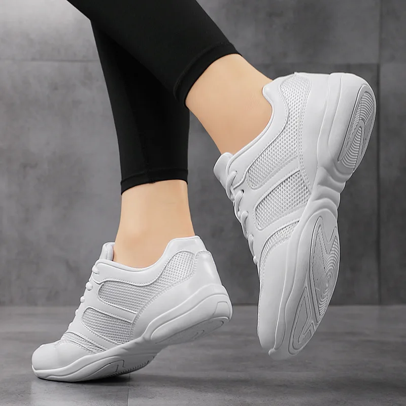 Competitive Aerobics Shoes Men Women Cheerleading Shoes Training Sports Shoes Performance Competitions Dance Shoes Breathable