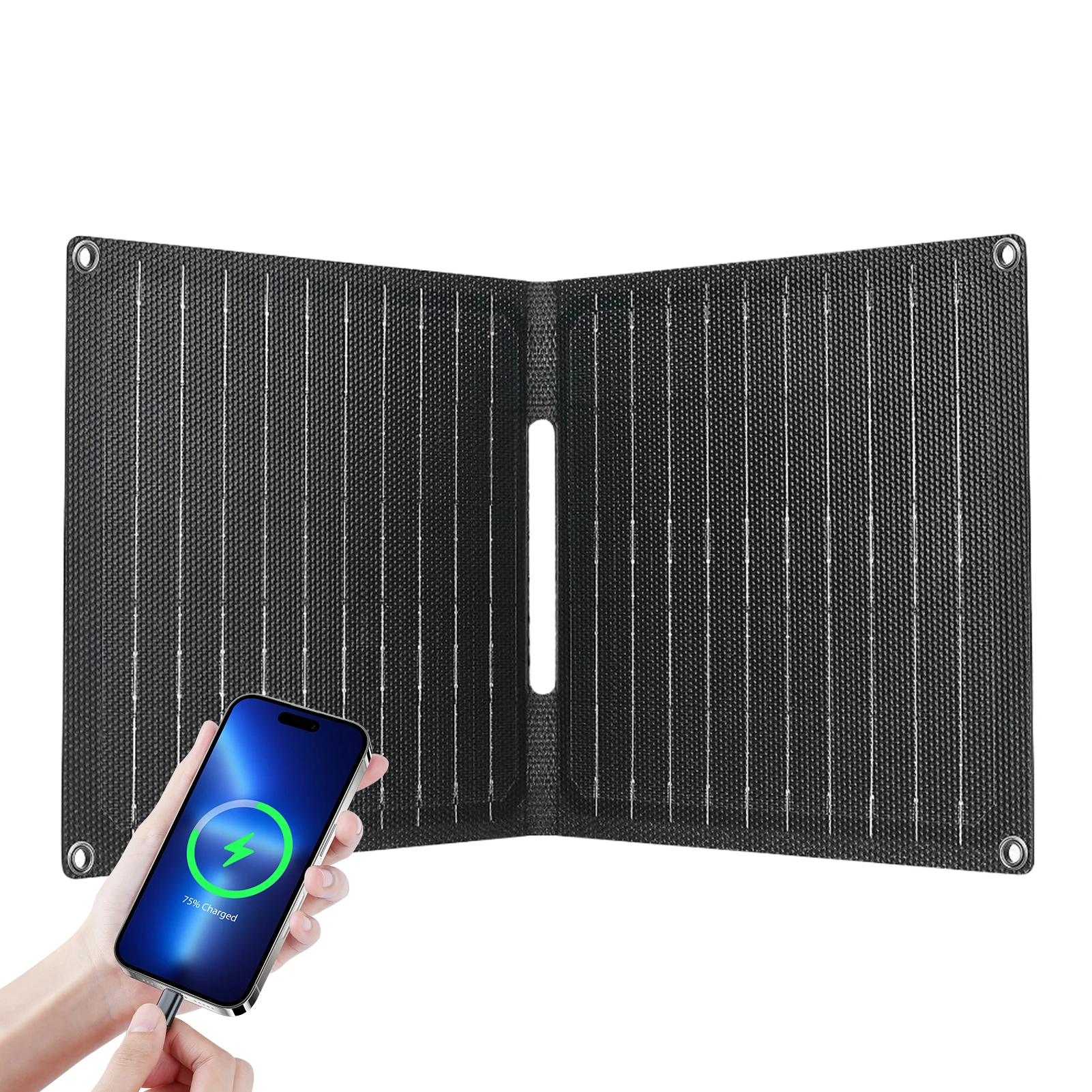 

30w 5V Foldable Solar Panel Charger USB DC Full Time Power Solar Panel Mobile Power Supply