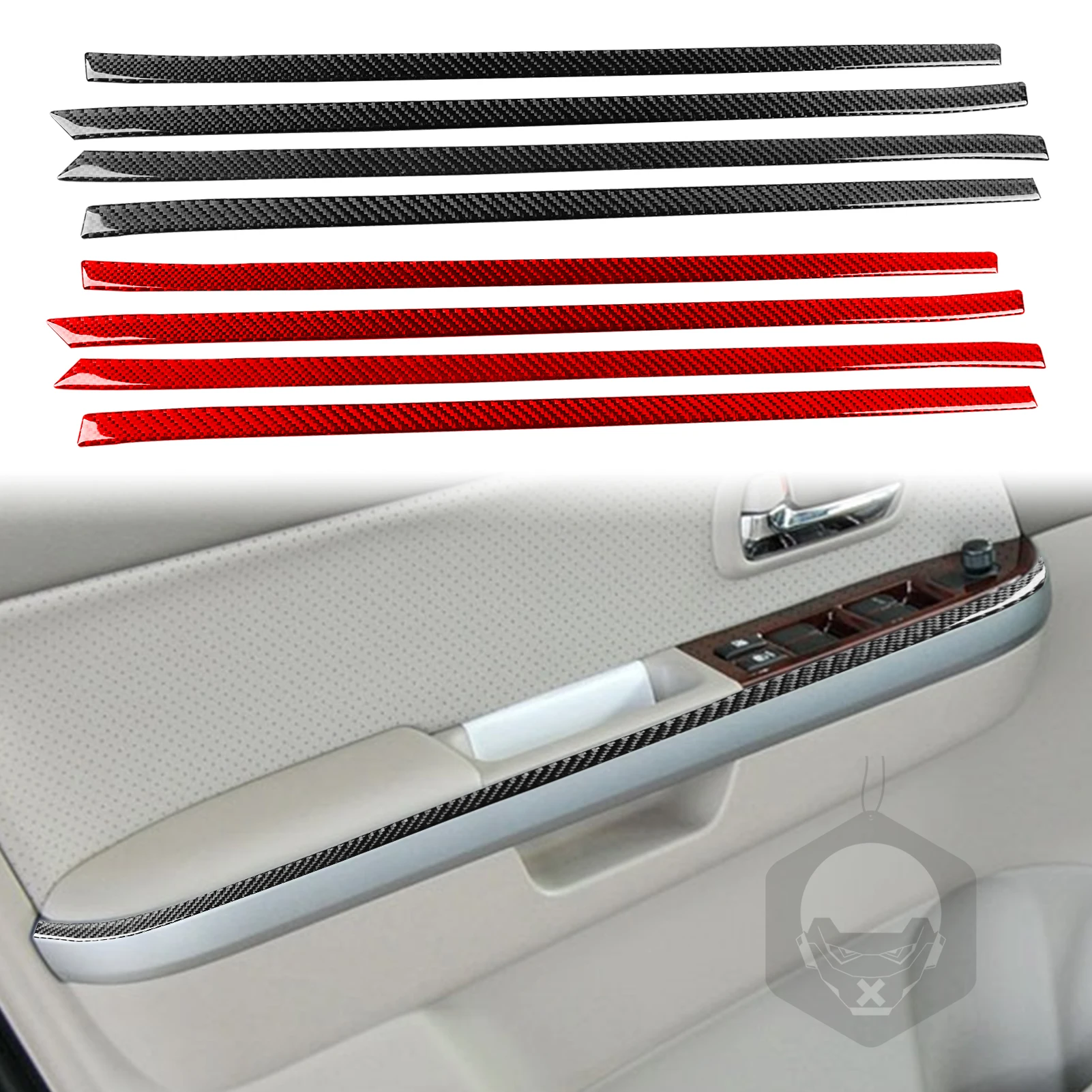ドアパネル装飾カバートリムステッカー-車内アクセサリー-グランドビターラ-2006-2007-2008-2009-2010-2011-2012-2013用