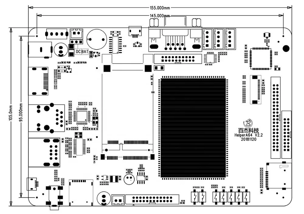 Smart board used for industry automation and android development board