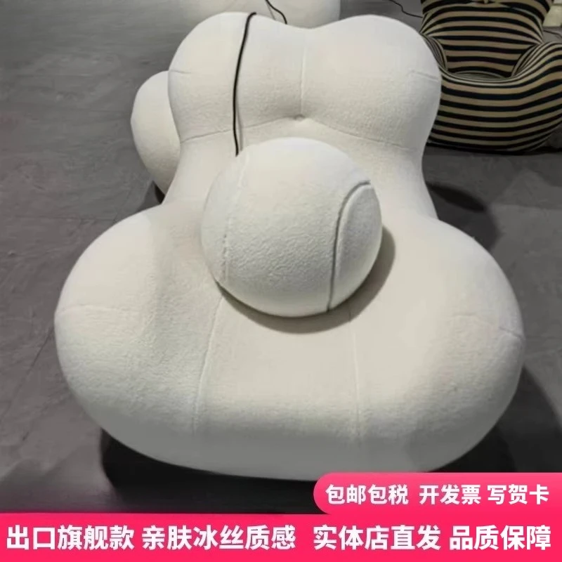 

Минималистичный дизайнерский диван для гостиной, одноместный диван