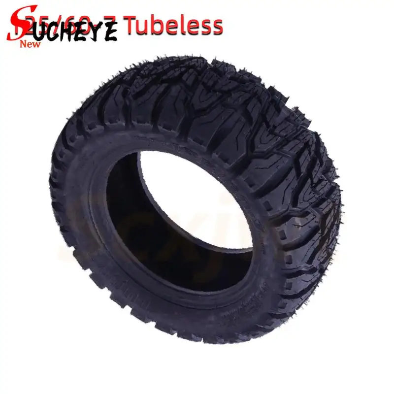 

125/60-7 Tire for Scooter, Compatible with 13x5.00-7 Replacement Street Tires Provides Reliable Traction