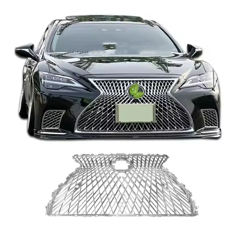 

Для Lexus LS350 LS500 2018-2023 комплект кузова LS350 LS500 передняя решетка центральная сетка LS передний бампер