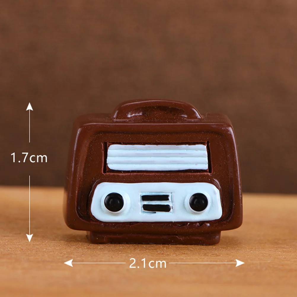 

10 шт. украшения винтажные домашние мини-поделки из смолы ретро украшения домашний орнамент