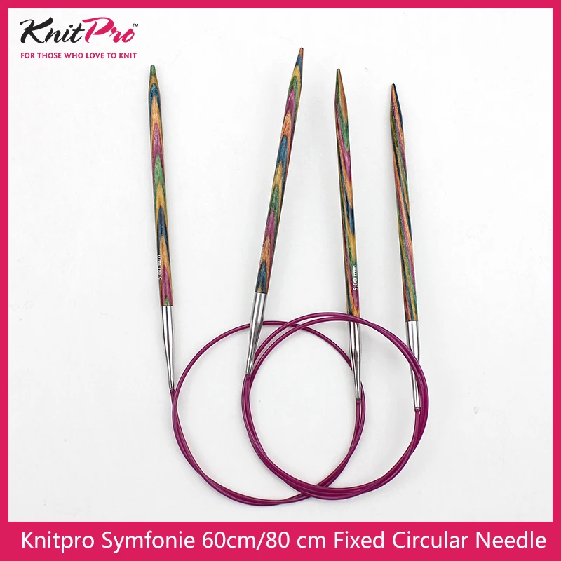 1 piece Knitpro Symfonie 60cm/ 80cm Fixed Circular Needle