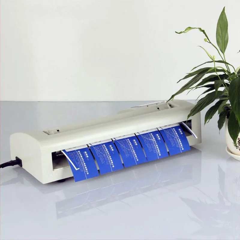 300B Semi‑automatic Electric Business Card Cutting Machine Desktop Name Card Slitter Paper Card Making Cutting Equipment