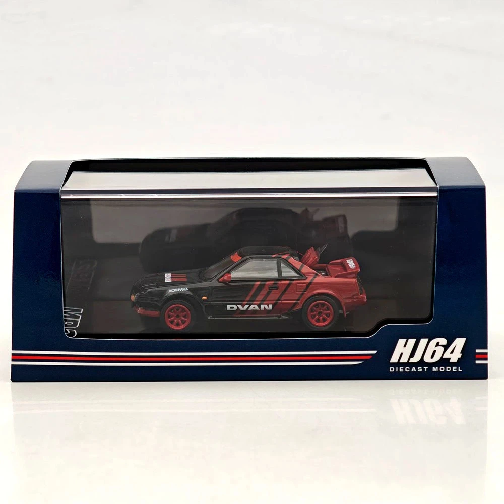 Hobby Japan 1/64 for MR2 1600G - LIMITED SUPER CHARGER YOKOHAMA ADVAN COLOR HJ646056AV Diecast Model Car Miniature Collection