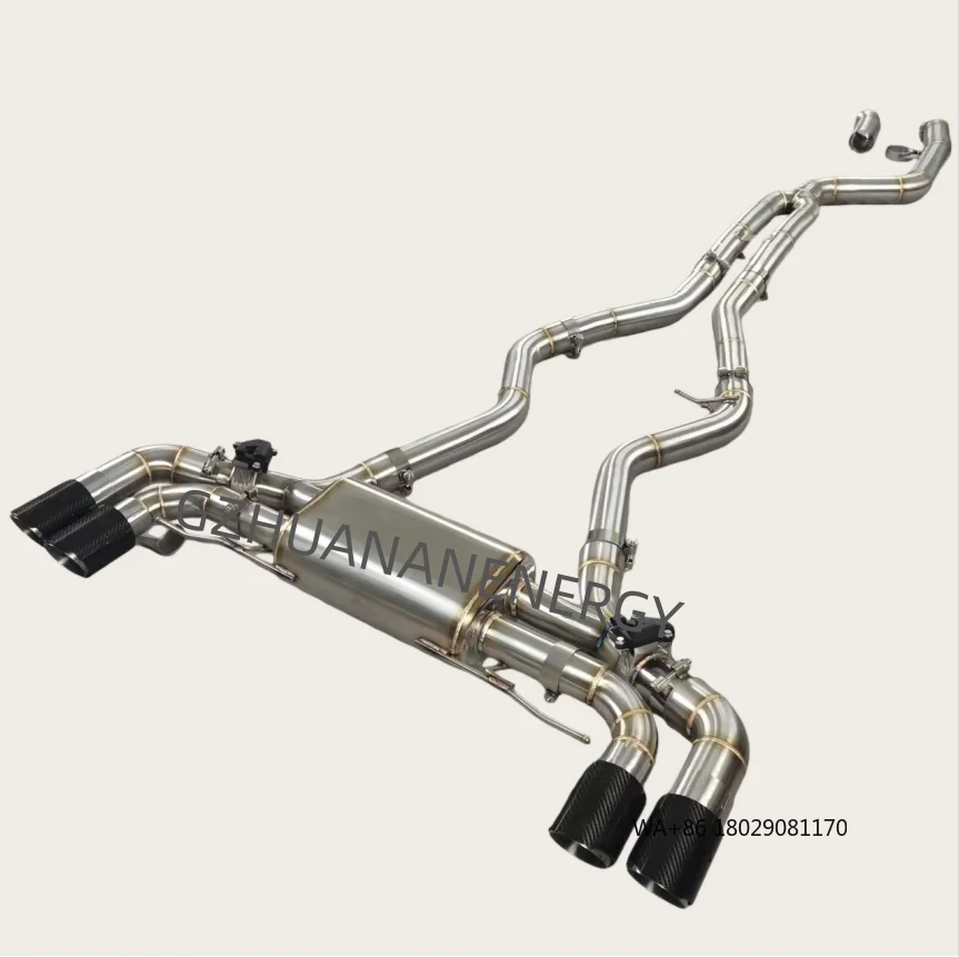 

Оптовая цена: Выхлопная система Valvetronic с клапанами для M340i M440i G20 G22, глушитель и выхлопные трубы из нержавеющей стали 304