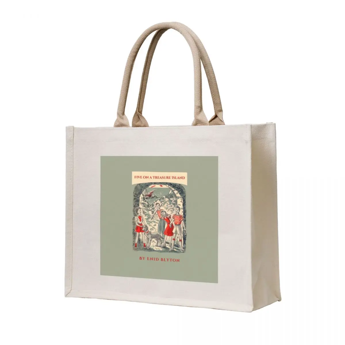 

Five on a Treasure Island by Enid Blyton Tote Bag Candy bags custom tote bag tote bag canvas Handbags women