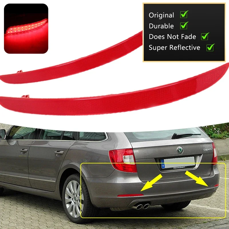 Reflector Trasero Izquierdo Original Skoda Superb 2008-2015 | 3T9945105