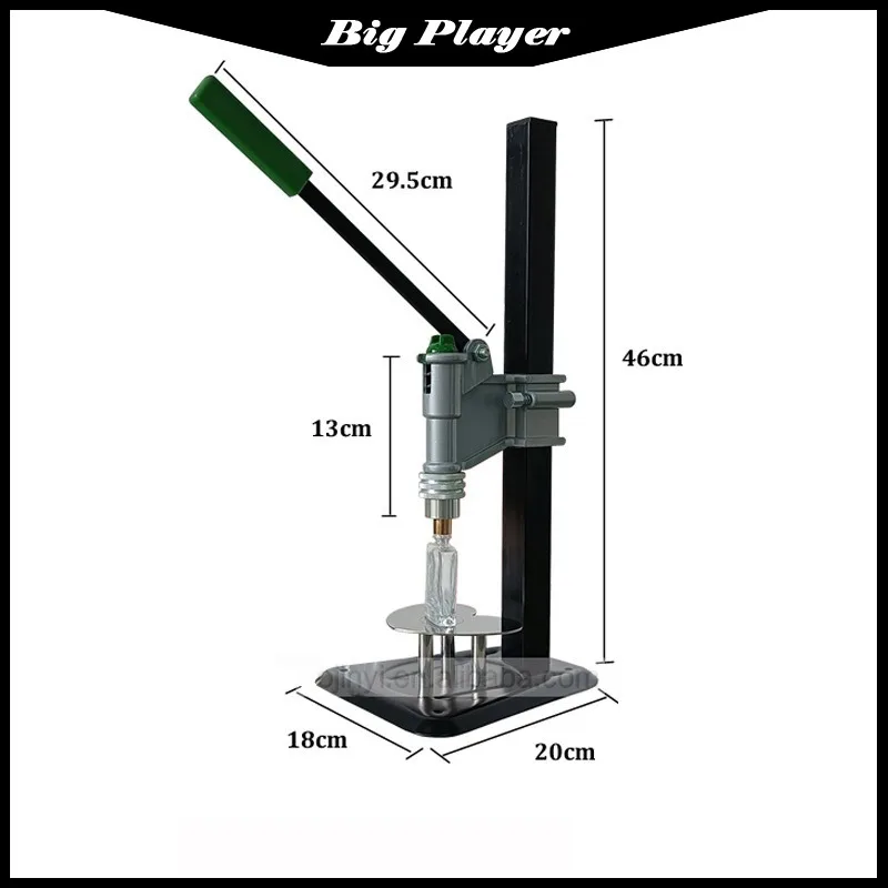 13mm 15mm 18mm 20mm Manual Perfume Bottle Sealing Machine Perfume Bottle Crimping And Capping Machine