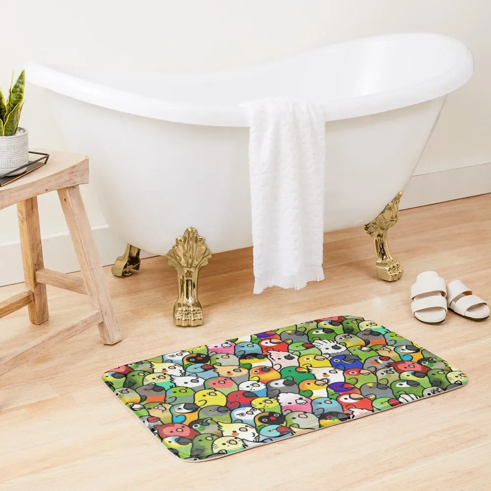 

Everybirdy Pattern Bath Mat Mats For Bathroom And Toilet Entrance Doormat Non-Slip Bathroom Carpet Bathroom Mat