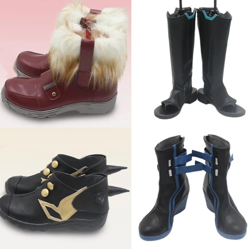 Rivals Squirrel Girl Psylocke sai Magic Luna Snow Shoes Cosplay Ninja Boots for Halloween Carnival