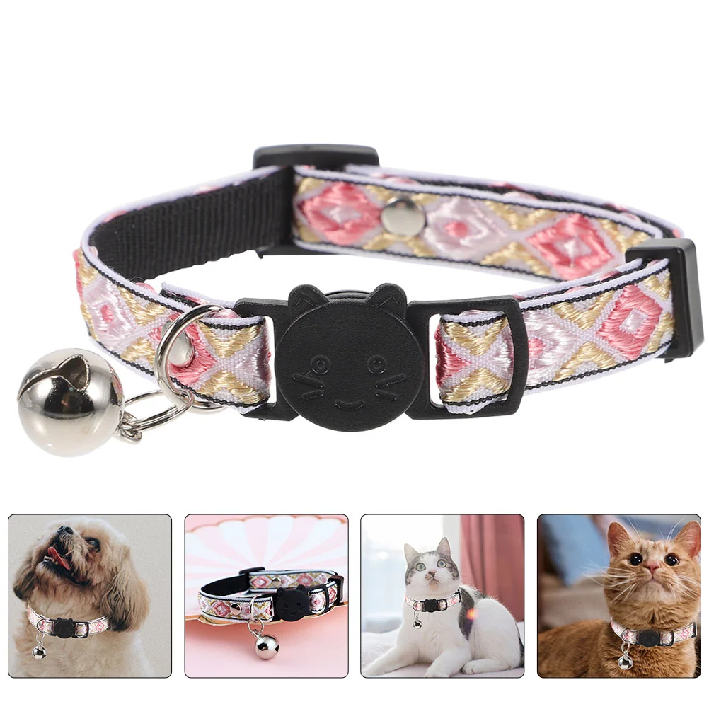 Collar para mascotas, Collar para gatos, Perro náutico, collares bonitos para gatitos para niñas, gatos populares personalizados, poliéster, bebé pequeño