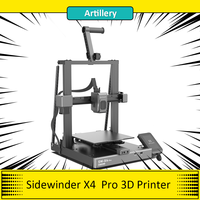 Artillery Sidewinder X4 Pro 3D Printer, 500mm/s Printing Speed, X Y-axis Linear Rail, Direct Drive Extruder,  240*240*260mm