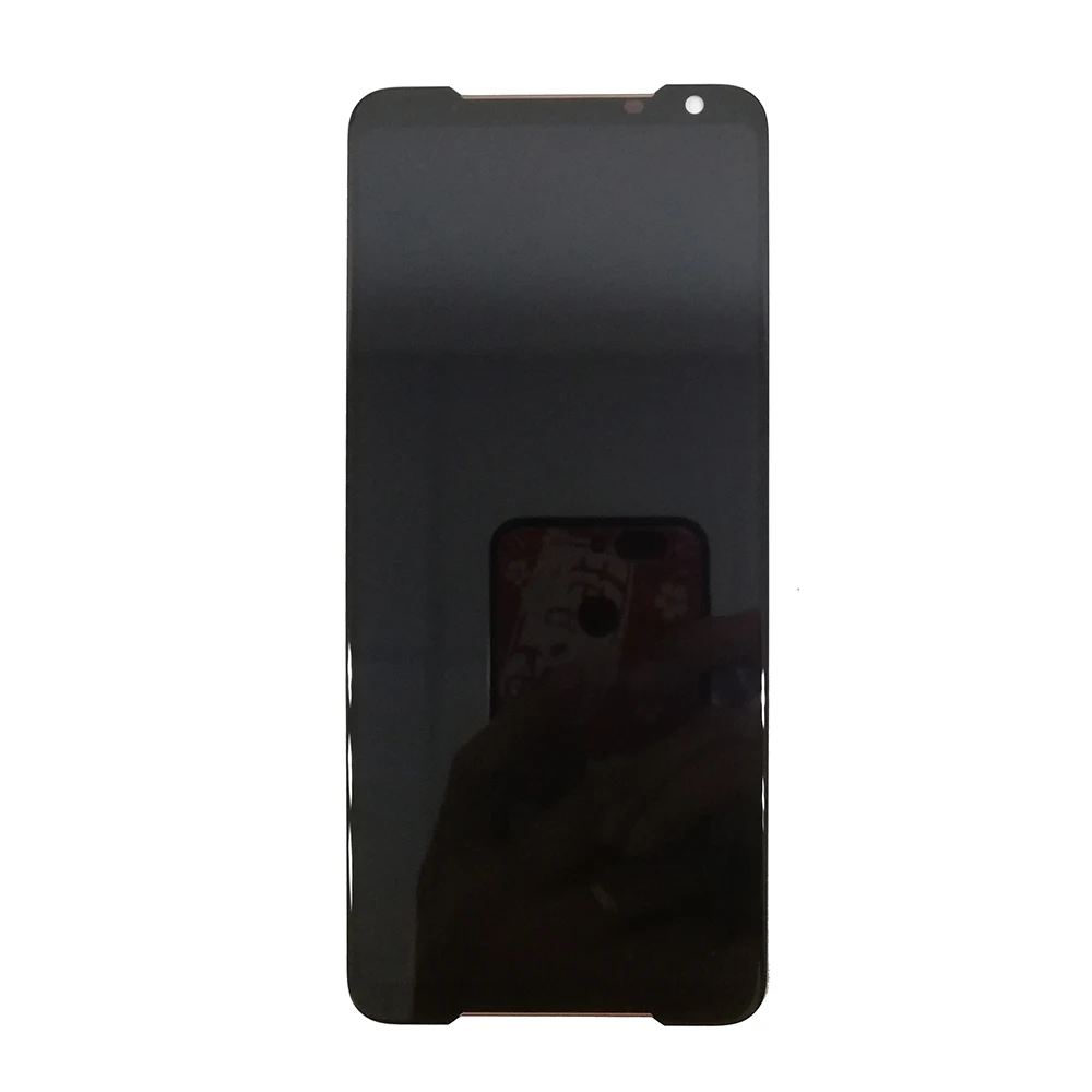 ZS660KL LCDs AMOLED For Asus ROG Phone II ZS660KL I001D LCD Display Touch Panel Screen Sensor Digitizer With Frame Assembly