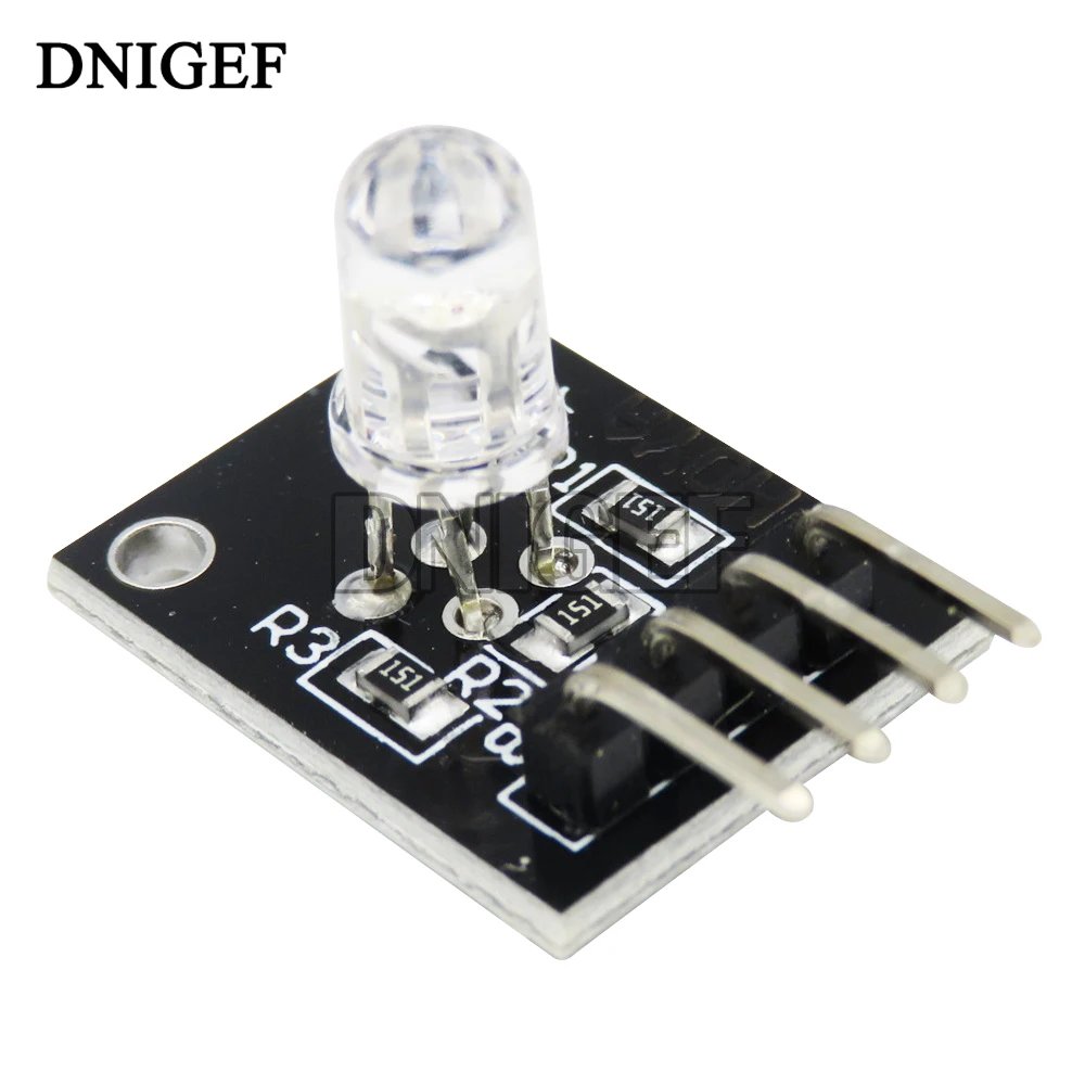 Módulo de Sensor LED para Arduino, KY-016 de 4 pines, 3 colores, RGB, Kit de iniciación Diy, KY016