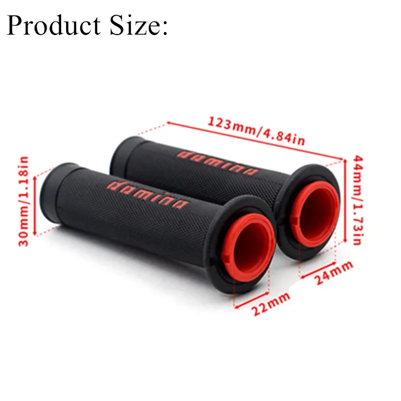 Handle Grip Motorcycle Handlebar Grip Domino Dirt Pit Bike Racing Motocross 7/8 \