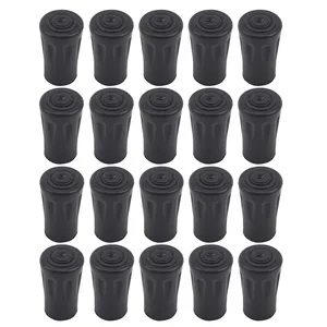 20 adet kutuplu, trekking, nordic yürüyüş sopa kamışı tırmanma yedek alpenstock açık kamp zammı koruyucu kapak ucu malzemesi kauçuk lastik çubuğun en büyük satışlarından 12'si-no. 5