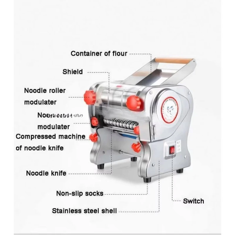RSS-160C Automatic Multifunctional Dough Tablet Press Noodle Machine