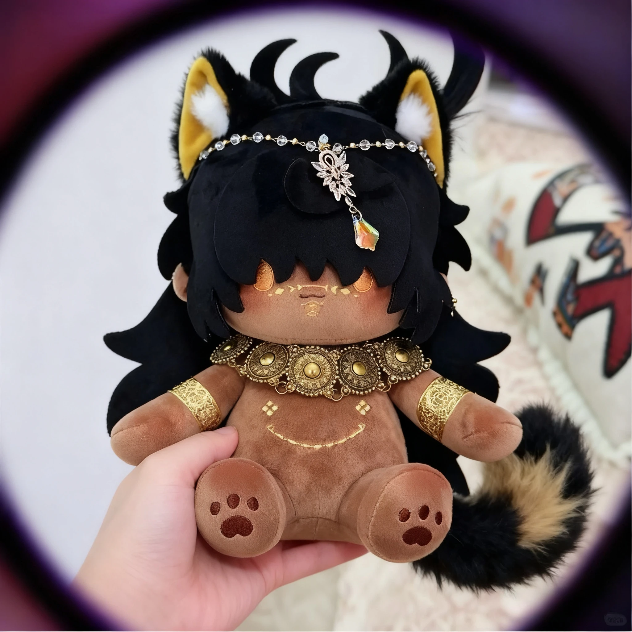 

20 см игра Султан, красивые животные, уши сидячие осанки, плюшевая кукла, тело, мультяшное платье, хлопковые игрушки, фигурки, куклы, подарок для косплея