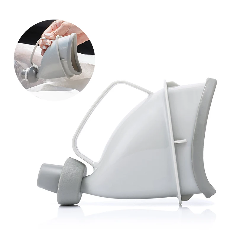 مبولة محمولة للكبار في الهواء الطلق للرجال والنساء ، مبولة طوارئ ، قمع تبول ، زجاجات بلاستيكية ، سفر بالسيارة ، بالغ ، 1 * *