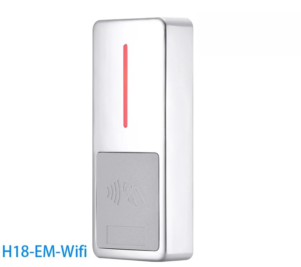 H18 HF18 Waterproof  WiFi Fingerprint Access Control Keypad 125KHz 13.56MHz Dual Frequency RFID Door Lock Controller