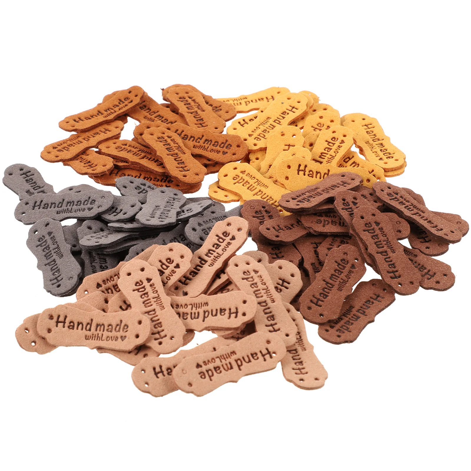 

100Pcs Apparel Labels High-Quality DIY Clothing Tags for Custom Gifts Handmade Yarn Projects Fashion Sewing Decor