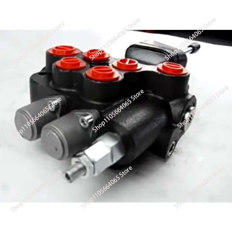 P80 One Control Two Hydraulic Multi-Way Valve Hand-Directional Valve Control Oil Cylinder Weituo Hydraulic Motor Parts