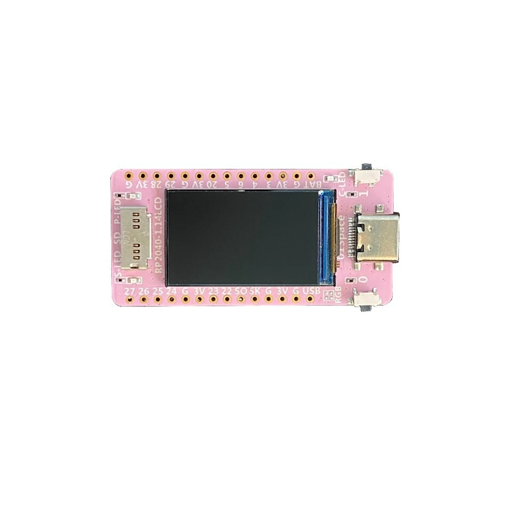 For Raspberry Pi RP2040 Development Board with 1.14 Inch LCD LORA Supports for Arduino/MicroPyth Without Lora Version