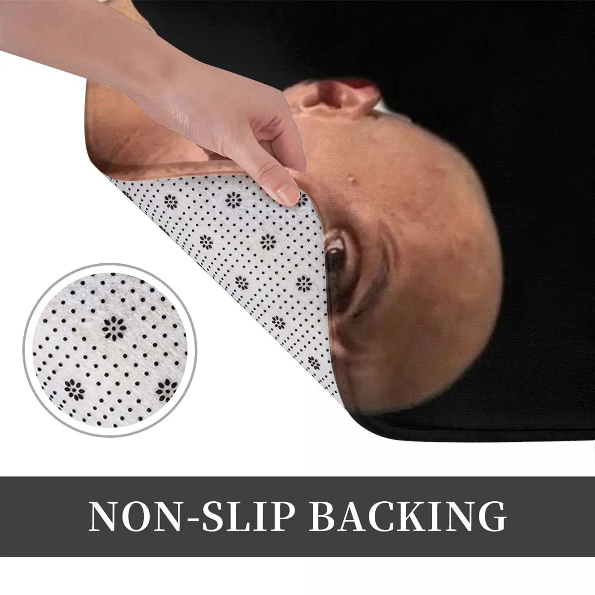 Eyebrow Meme Dwayne The Rock Johnson Doormat Kitchen Entrance Home Floor Mat Anti-slip Carpet Rug for Living room Footpad Mats