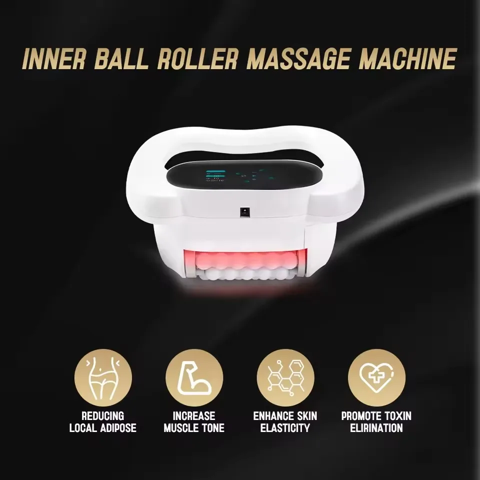 360 Rotating Vacuum Slimming Roller Massager: Lymphatic Drainage, Full-Body Slimming and Skin Firming