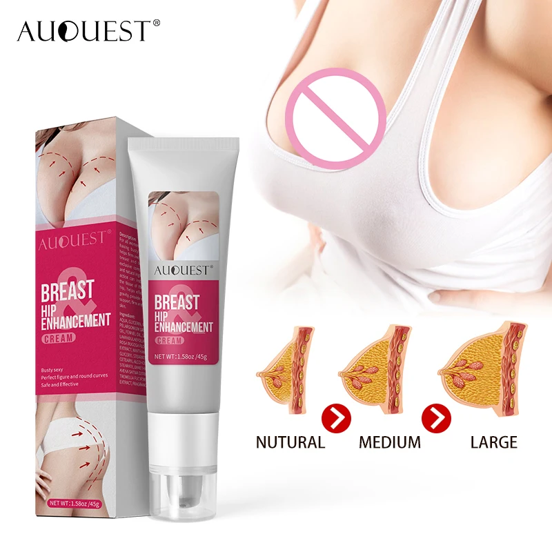 AUQUEST crema para agrandar los senos para mujeres levantamiento de cadera glúteos pecho agrandar blanqueamiento cuidado corporal hidratante