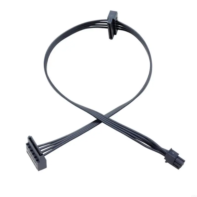 J78A Mini 4Pin/4Pin/Min6Pin to Double 15PIn  Power Supply Cable Power Adapter